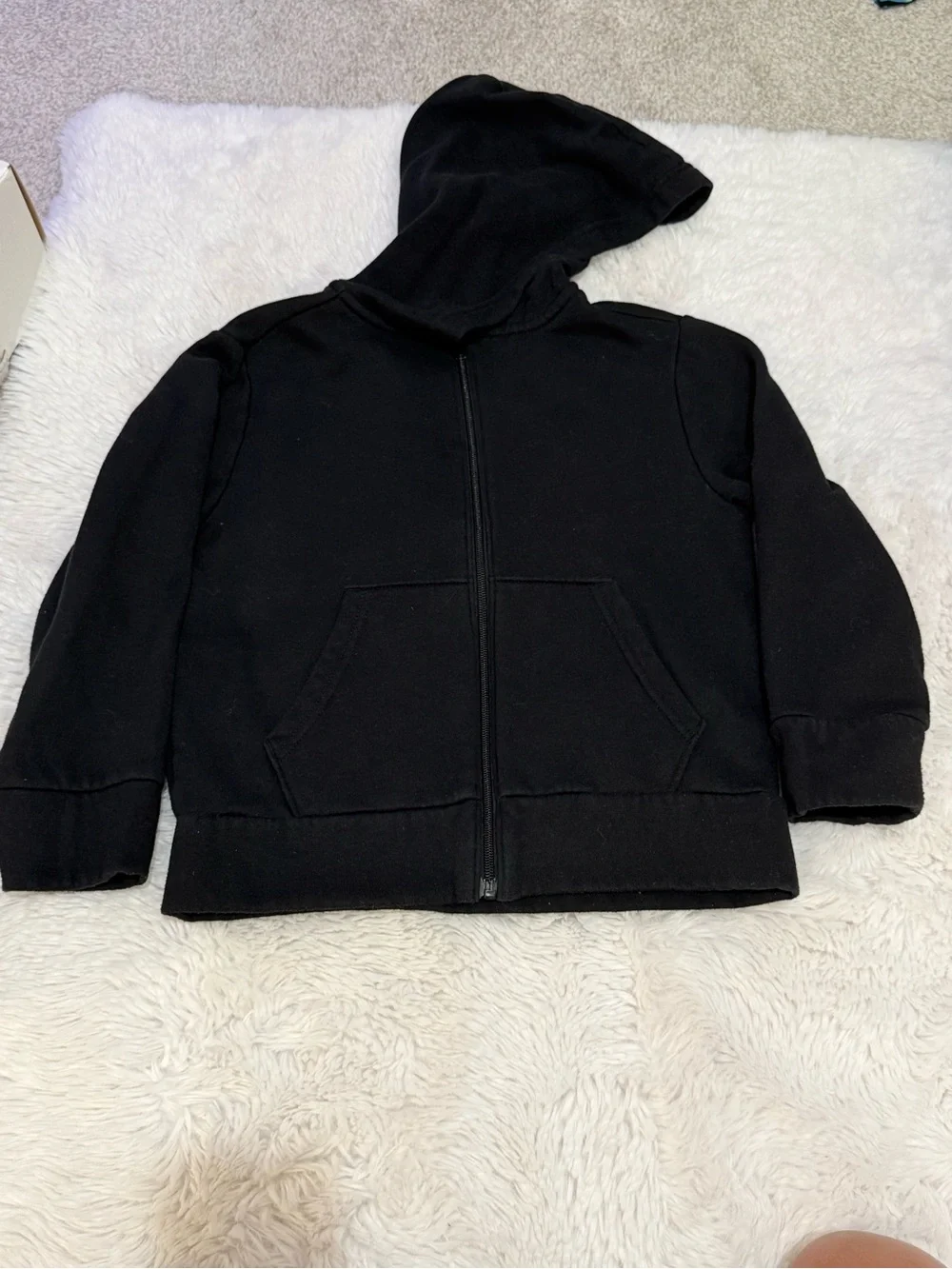 Old Navy Black Kids Full-Zip Hoodie